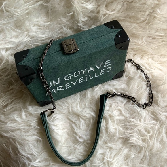 Box Clutch Bag/ crossbody bag - Picture 3 of 10